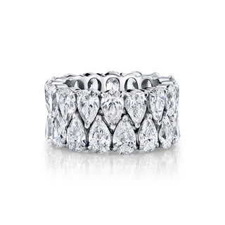 10.05ctw Crown Rings 4 White Gold  by Logan Hollowell Jewelry