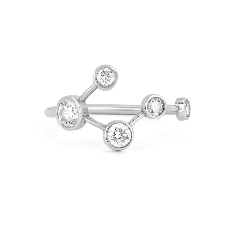 Big Dipper Diamond Constellation Ring | Ready to Ship by Logan Hollowell Jewelry