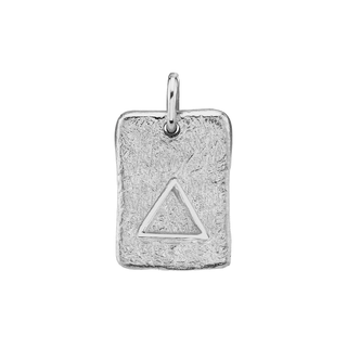 Fire Element Plate White Gold   by Logan Hollowell Jewelry