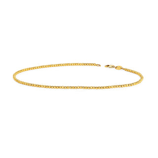Gold Magic Anklet Yellow Gold   by Logan Hollowell Jewelry