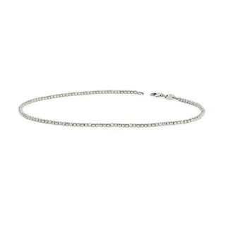 Gold Magic Anklet White Gold   by Logan Hollowell Jewelry