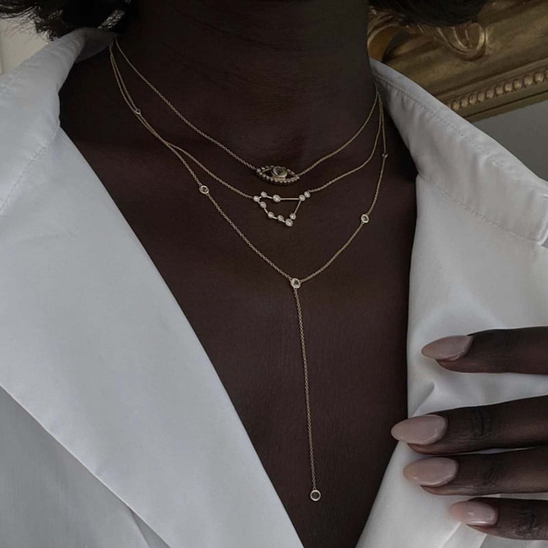 Capricorn Constellation Necklace    by Logan Hollowell Jewelry