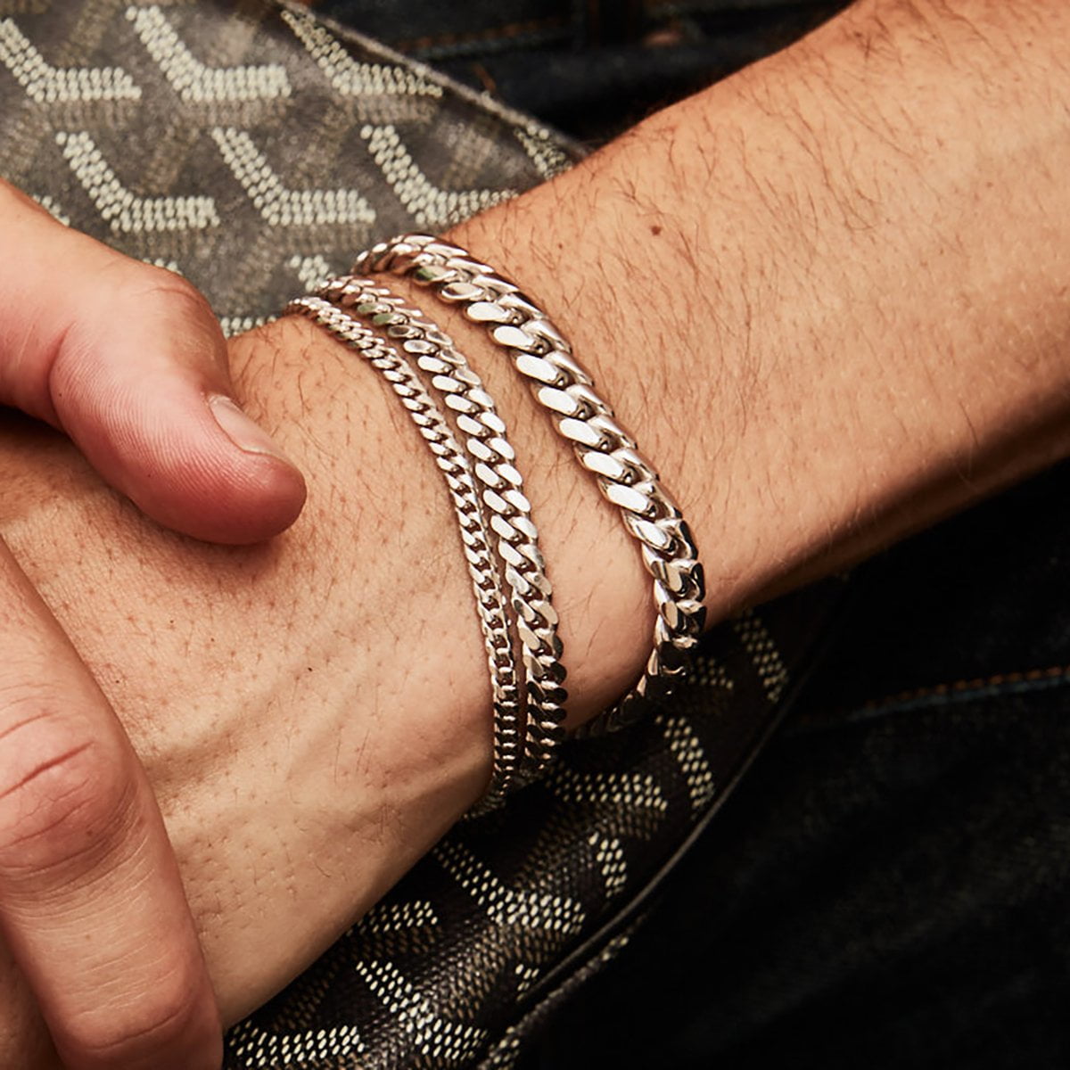 Men's Cuban Bracelet | Ready to Ship by Logan Hollowell Jewelry