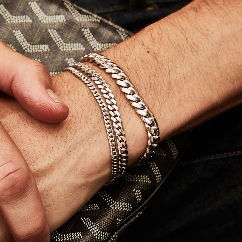 Men's Cuban Bracelet | Ready to Ship by Logan Hollowell Jewelry