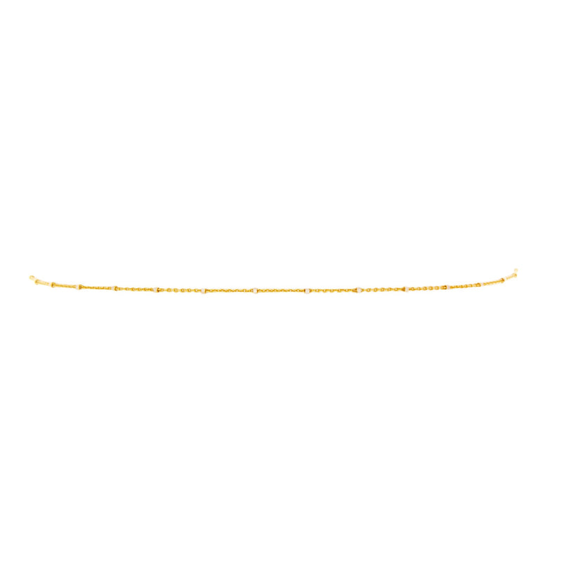 Two Toned Twinkle Choker    by Logan Hollowell Jewelry