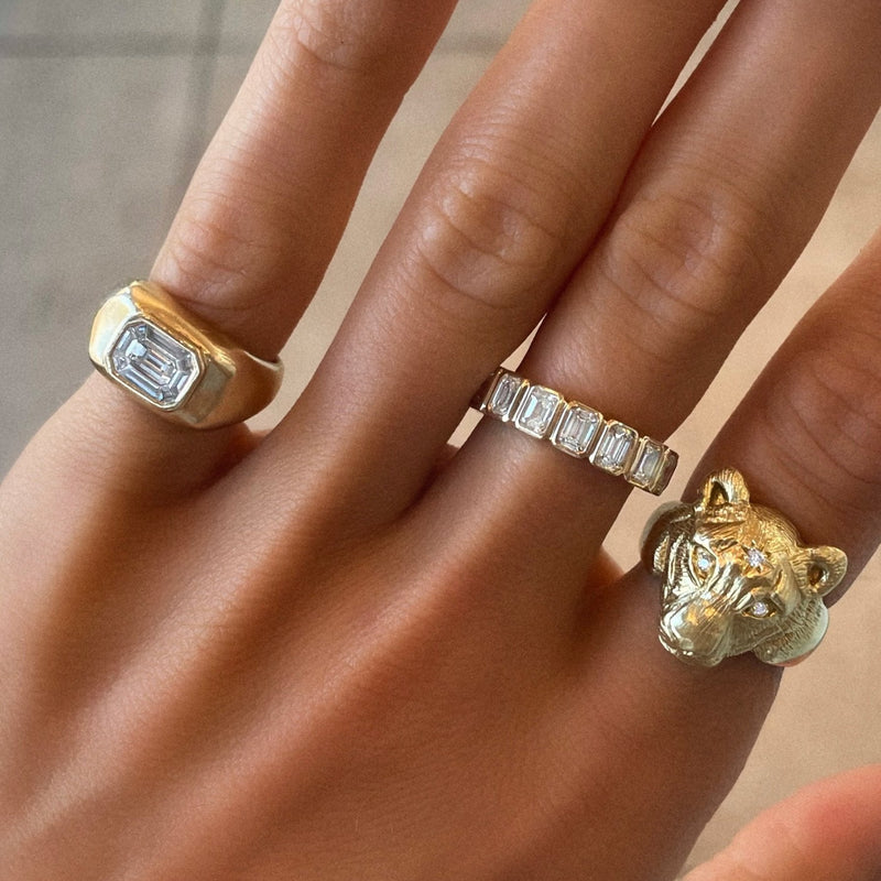 Lady Lioness Ring by Logan Hollowell Jewelry