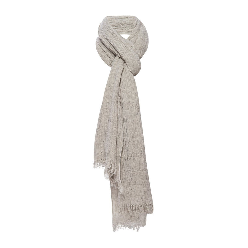 Loren Shawl O/S Natural by Logan Hollowell Jewelry