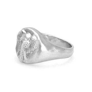 Lucky Tembo Signet Ring    by Logan Hollowell Jewelry