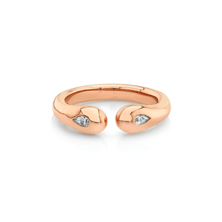 Diamond Baby Elixir of Life Ring 2 Rose Gold  by Logan Hollowell Jewelry