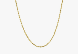Baby Golden Rope Chain Anklet    by Logan Hollowell Jewelry
