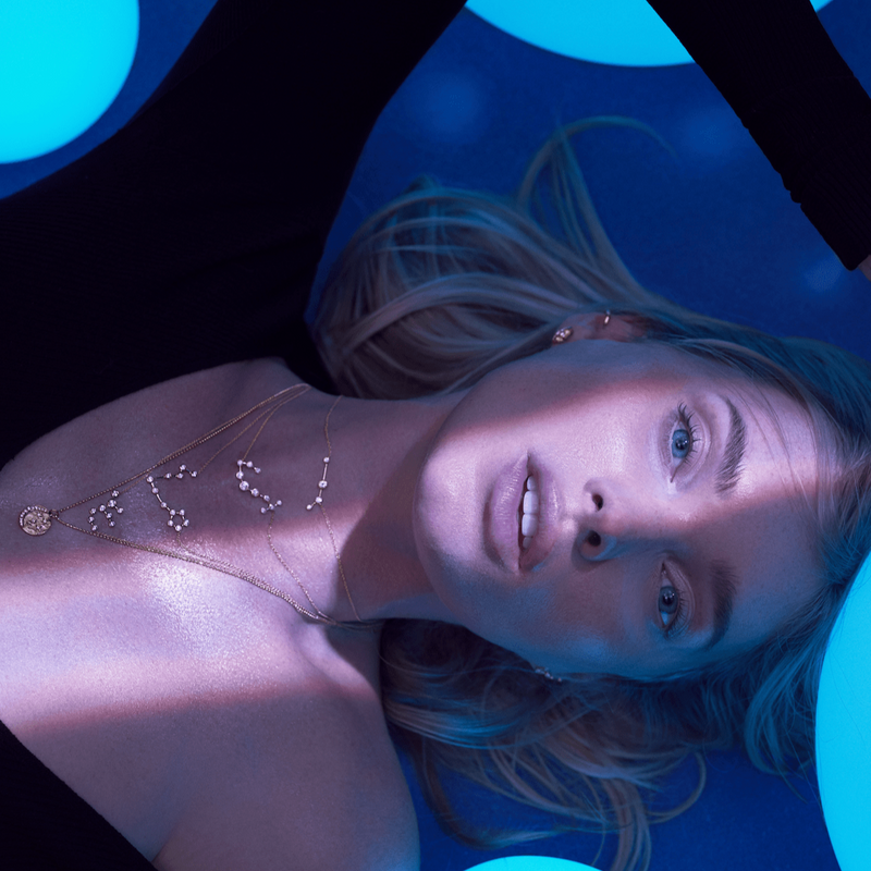 Aries Constellation Necklace    by Logan Hollowell Jewelry