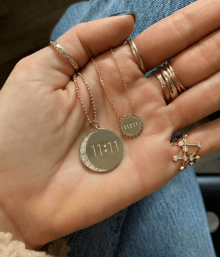 Mini 11:11 Sunshine Necklace | Ready to Ship    by Logan Hollowell Jewelry