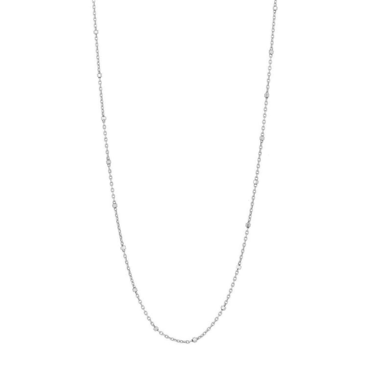 Two Toned Twinkle Choker White Gold 14-15"  by Logan Hollowell Jewelry