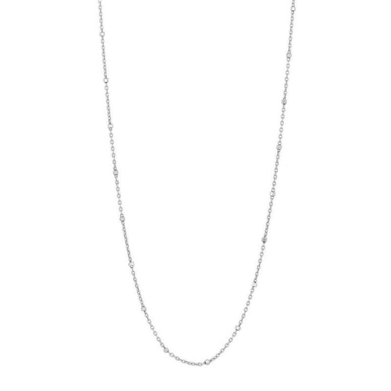 Two Toned Twinkle Choker White Gold 14-15"  by Logan Hollowell Jewelry