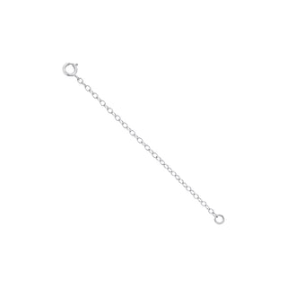 Solid Gold Extender | Ready to Ship White Gold 1 inch  by Logan Hollowell Jewelry