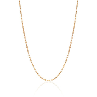 Baby Alchemy Link Necklace Yellow Gold 14"-15"  by Logan Hollowell Jewelry