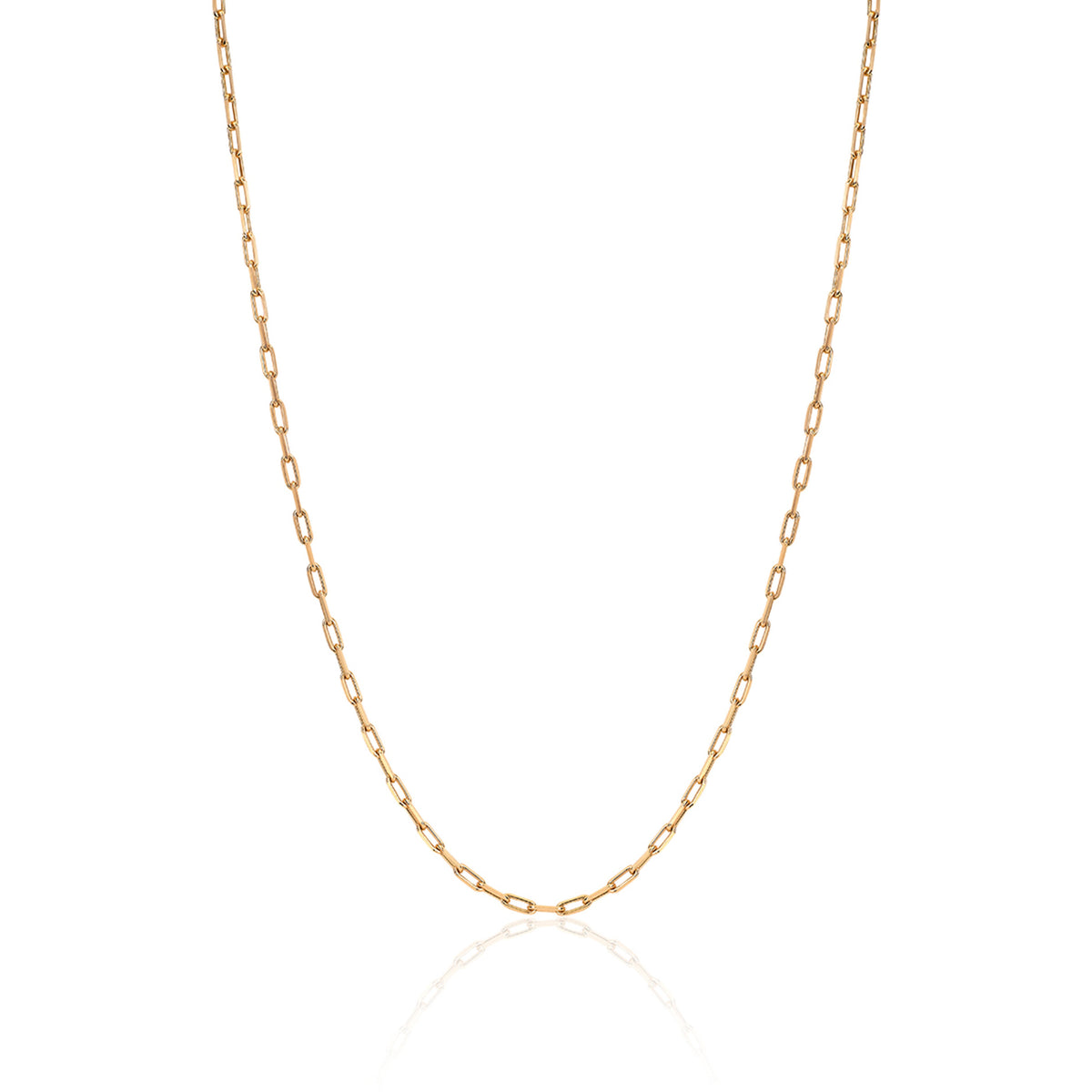 Baby Alchemy Link Necklace | Ready to Ship Yellow Gold 16" by Logan Hollowell Jewelry