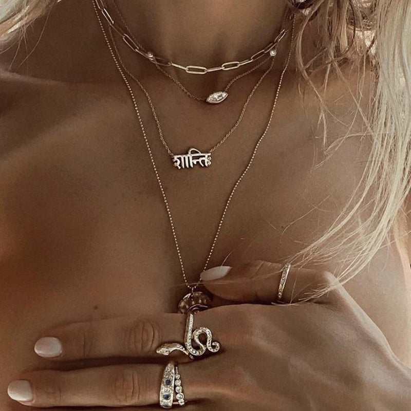 Alchemy Link Necklace | Ready to Ship by Logan Hollowell Jewelry