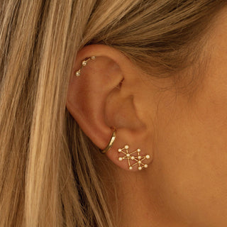 Midas Star Studs    by Logan Hollowell Jewelry