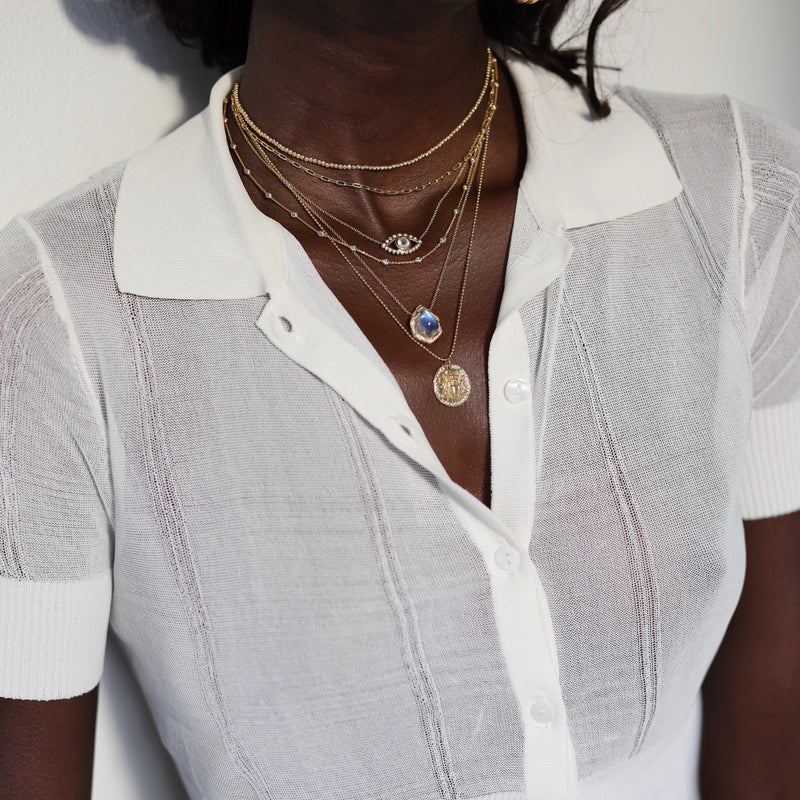 Baby Alchemy Link Necklace | Ready to Ship by Logan Hollowell Jewelry