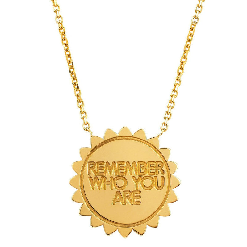 Classic 11:11 Sunshine Necklace with Diamonds by Logan Hollowell Jewelry