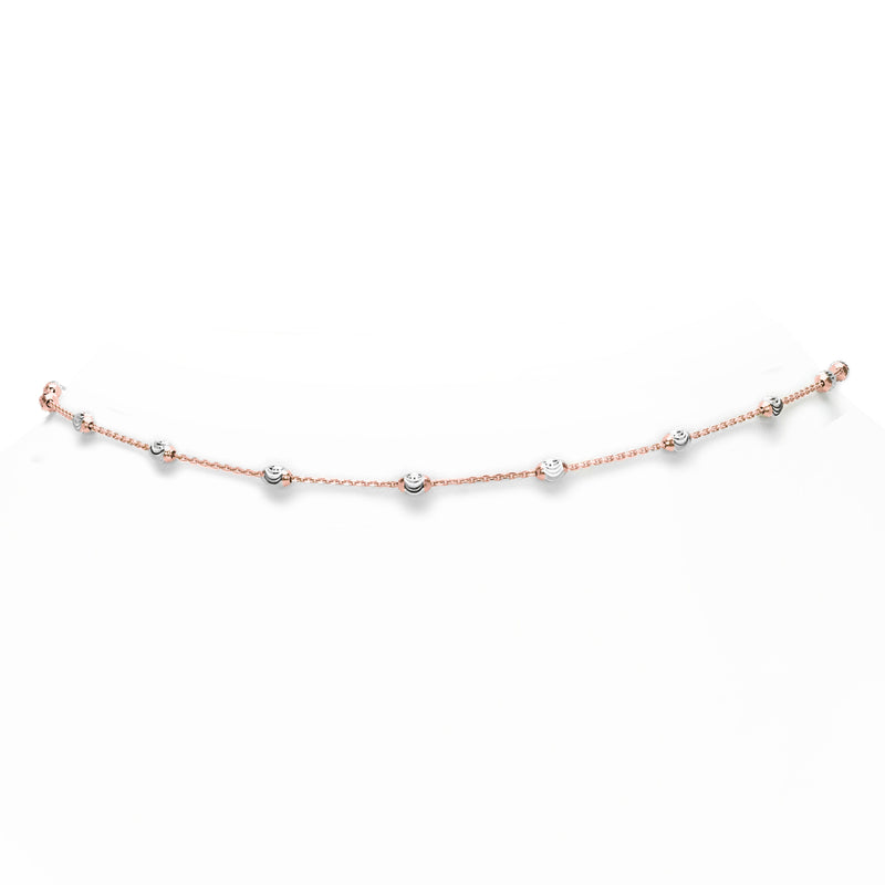 Mooncut Choker Rose Gold   by Logan Hollowell Jewelry