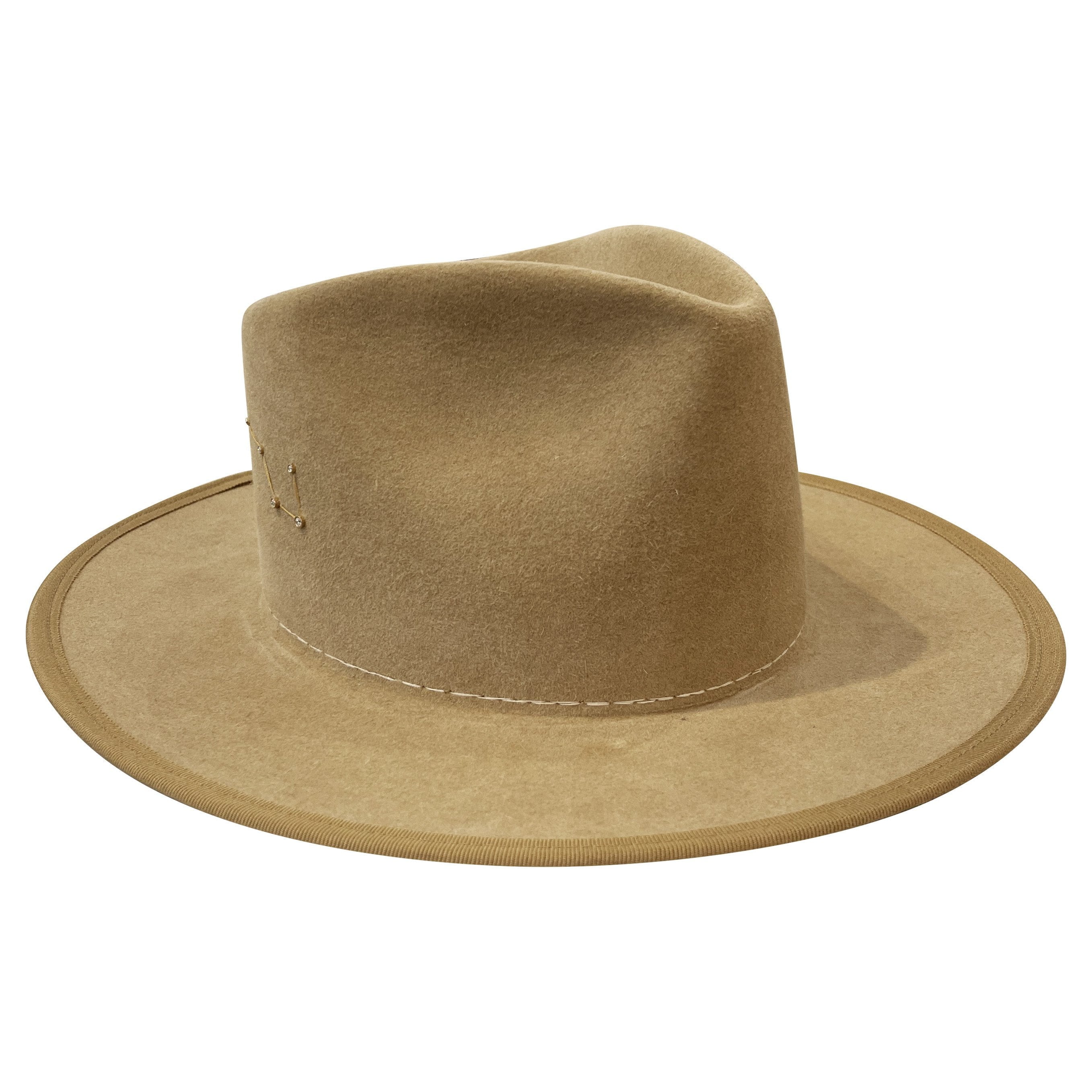 Malibu Teressa Foglia Felt Hat TF X LH Big Dipper Diamond