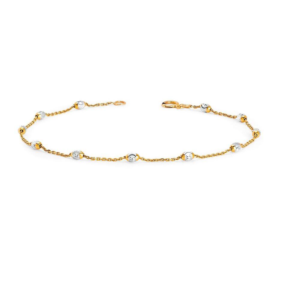 Mooncut Bracelet | Ready to Ship Yellow Gold by Logan Hollowell Jewelry