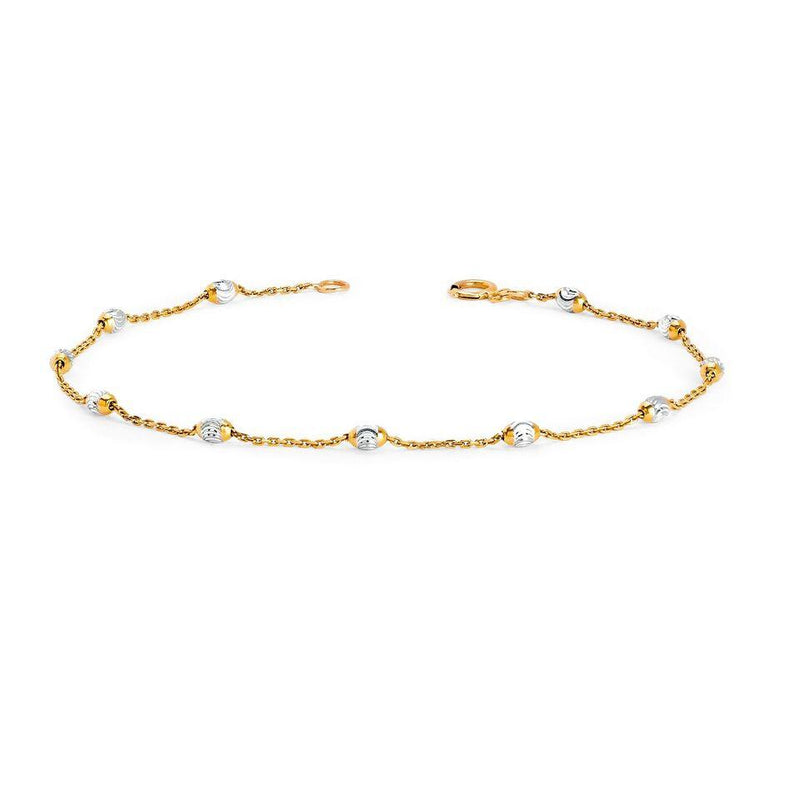 Mooncut Bracelet | Ready to Ship Yellow Gold by Logan Hollowell Jewelry